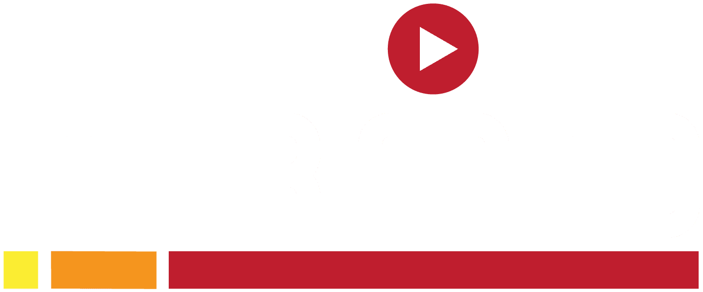 Logo hvit tekst u bakgrunn tråd as